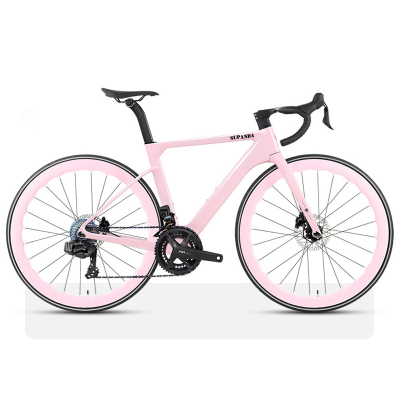 Hot Selling Men Sports Speed Carbon Fibre Road Bike 56 cm Wheels Racing Off-road Sports Bike