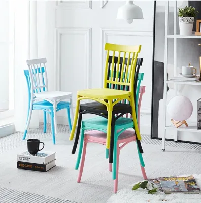 STG Kindergarten Chair Thickened Children's Backrest Chair Wholesale Plastic Children's Chair Home Simple Stackable Dining Chair