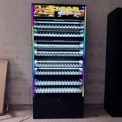 Factory Manufacturer of Cigarette & Tobacco Display Cabinets With Pushers Cigarette Cabinet for Sale