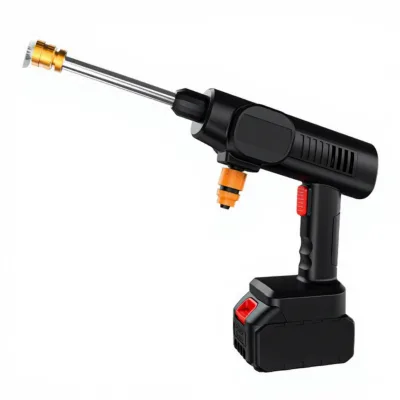 Industrial Grade Cordless Car Washing Machine Water Spray Gun Portable High Pressure Car Washer Lithium Battery 21V 1 Year