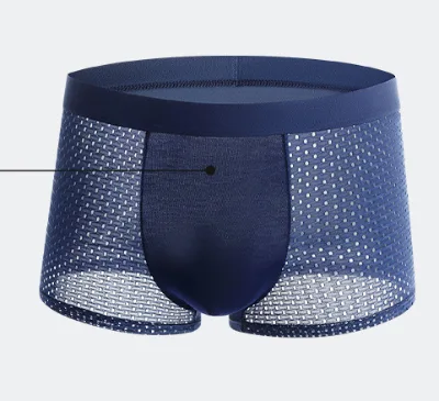 Competitive Price Men's Low-Rise Cotton Boxers Breathable Knitted Fabric for Adults
