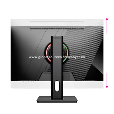 Monitor LED 24 Inch Flat Frameless Display 16:9 Wide Color RGB gaming monitor