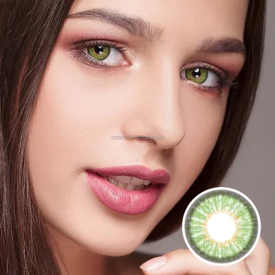 Professional Makeup Artist Recommended High Quality Soft HEMA Christmas Bright Color High Oxygen Permeable Contact Lenses