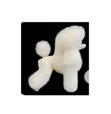 European Full Body Wig for Dogs Pet Grooming Training Practice Fiber Material All-Season Use