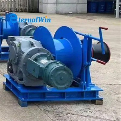 Marine Deck Electric Anchor Winch 1t 2t 3t 4t 5t Wire Rope Towing Anchor Winch for Sale