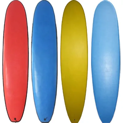 Super Soft Surfboards With Surf Fins for Surf School