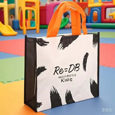 Corporate Branded Non-Woven Packaging Bags - Clothing/Shoe Retail Ready