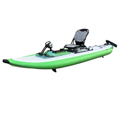 Outdoor Sail Version Fishing Paddle Board Inflatable Pedal SUP Boards Standing Kayak