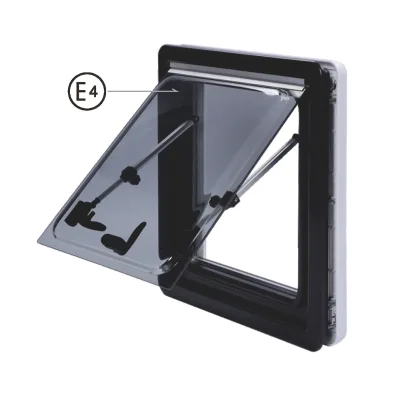 CR-164 RV Side Window Camper Roof Went Heavy Duty Side Window for Rv Easy Opening With Gas Lift Spring RV Side Window