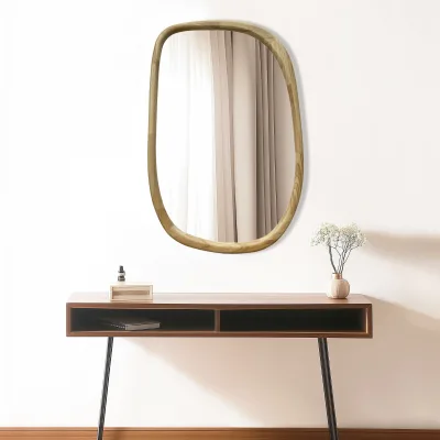 Comfortable Simple Design Wall Mirror Decorative Mouldings for Mirrors Decor Wall Modern Wood Mirrors