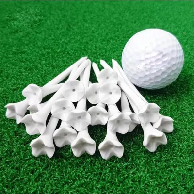 New Design Durable Plastic Golf Tee 83mm Tilt 10 Degrees Professional Tee