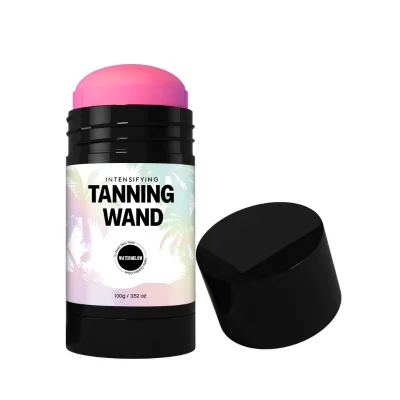 OEM/ODM Tanning Stick Deep Dark Suntan and Sunbed Tanning Cream Fruit Body Brown Tanning Wand