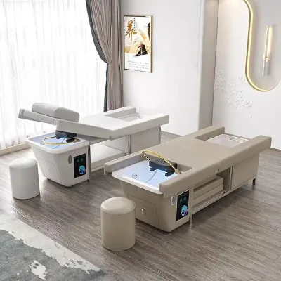 Factory Salon Hair Washing Basin Massage Bed Steam Bowl Thai Japanese Head Spa Thai Water Therapy Shampoo Bed