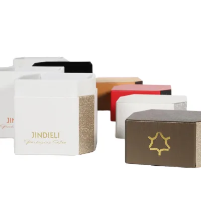Factory Custom 30ml Paperboard Perfume Oil Box with Cover and Tray Excellent for Samples