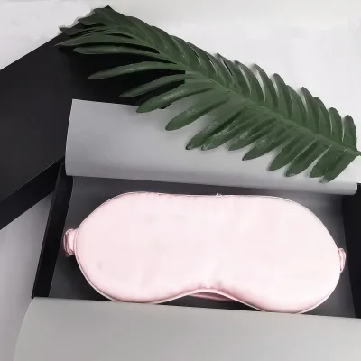 Wholesale Luxury 19mm the Finest Double Layer Silk Fillings 100% Mulberry Silk Sleep Eye Mask