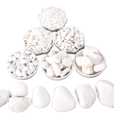 Pebble Stone for Aquarium Landscaping Aquatic Plant Tank Tropical Fish Substrate Stone