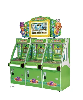 Factory Direct Sale Frog Style Coin Pusher Coin Operated Magician Arcade Kit Deluxe Push Prizes Coin Pusher Quarter