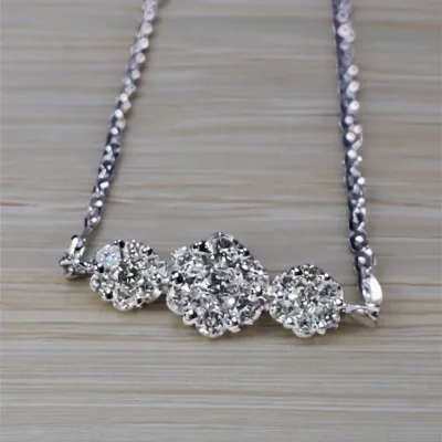 10K 14K 18K Solid Gold Bracelet for Women Luxury New Design Moissanite Lab Grown Diamond Chain Bracelet Gift