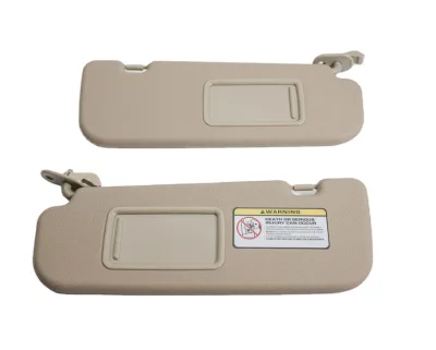 Left Driver Side Gray Sun Visor for Hyundai Elantra 2011-2015 852103X000TX