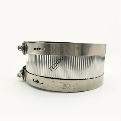No Hub Rubber Couplings for Cast Iron and PVC Pipes