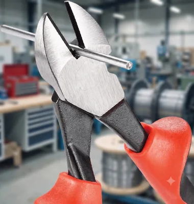 CR-MO steel forged Heavy-duty Diagonal Cutting Pliers