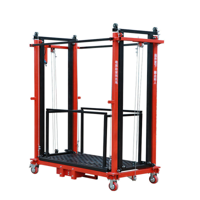 Foldable Electric Scaffolding Lift Platform Mobile Lifter Scaffolding Electric Lifting Scaffolding