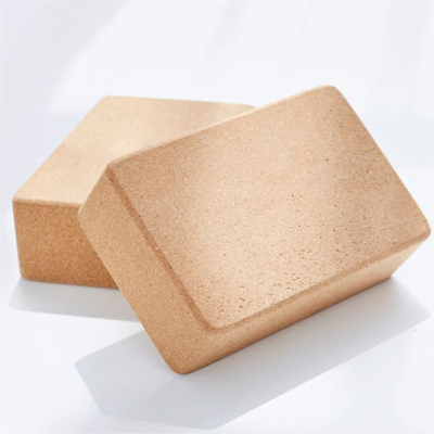 Custom Cork Yoga Block With Logo Multifunctional Natural Cork Yoga Bricks