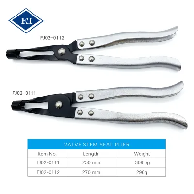 Valve Stem Seal Removal Pliers 250/270mm Long Manganese Carbon Steel Universal Engine Oil Seal Remover Tool Car Repair