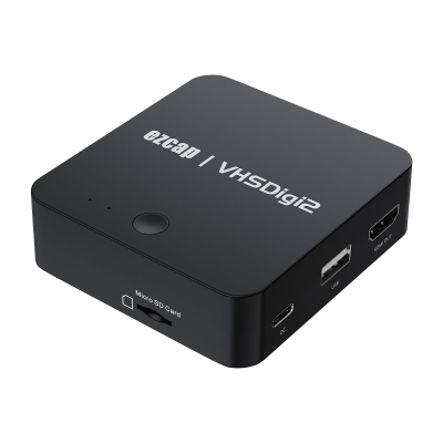 Video to Digital Converter 2.0 -Record Video From VCR's, VHS Tapes, AV, RCA, Hi8, Camcorder, DVD, Gaming Systems