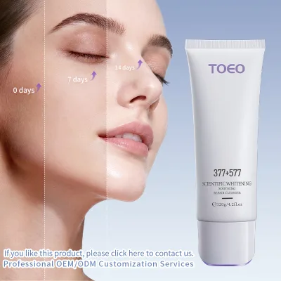 Deep Clean Whitening Facial Cleanser Brightening Hydrating Foam Face Wash Vegan Natural for Oily Dry Skin Facial Cleanser(new)