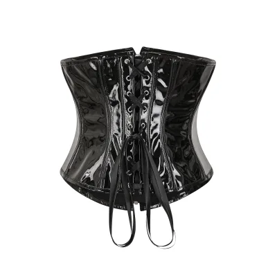 Multiple Colour Bustier Satin Back Push up Strapless Body Shaper Plus Size Gothic Corset
