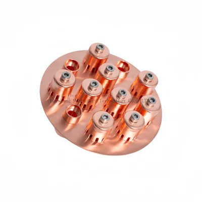 High Quality Copper Column Copper Bubble Caps Small Stiller Alcohol Distiller Fittings Bubble Caps
