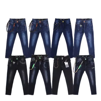 Giorgio Bambini New Product 2023 Children Jeans Stone Wash Kid Pants Denim Jeans for Boys RTS Jeans Pant