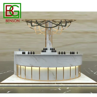 Hottest Perfume Kiosk Display Stand Display for Perfume Newest Style Perfume Counter Top Display