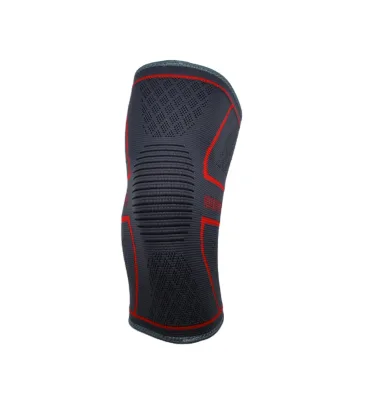 Runyang Spandex & Nylon Knee Sleeve with Hook & Loop Closure-Compression Pain Relief Breathable Lightweight for Sports Crawling