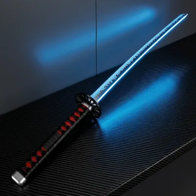 Nexus Sabers Popular Katana XENO3.0 Pixel High Quality Special Pogo Core Bass Speaker Flat Blade Lightsaber with Free Scabbard