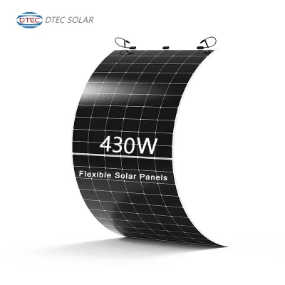 Eu 430w Pannelli Solari Flessibili Car Charging Solar Panel Shape Flexible Solar Panels for Rv Yacht Van Full-range Applications