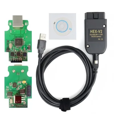 Hot Sale HEX V2 VCDS OBD 12V Car Detector for Volkswagen Audi