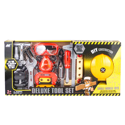 Simulation Plastic Repairing General Toolbox Set Boys Pretend Play Tool Toy for Kids Role Play Game