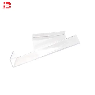 Slatwall display shoe rack /Transparent  plastic shoe rack