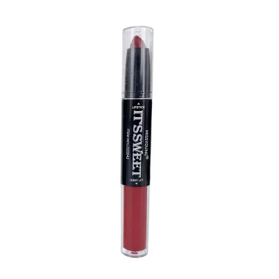 Waterproof 2 in 1 Matte Liquid Lipstick High Pigmented Long Lasting Rouge Lipstick Private Label