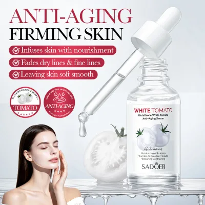 Y Wholesale for Glutathione White Tomato Anti-Aging Moisturizer & Oil Control 30mL Facial Serum