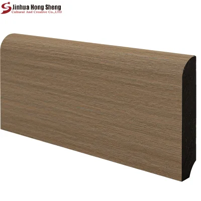 Good Selling Modern Flooring Accessory Wooden Kickplate Eco-friendly Pvc Skirting Baseboard Line