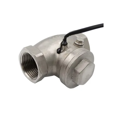 Industrial Liquid Sensor Flow Control Waste Water T Type Fluid Flow Switch for Agricultural Irrigation