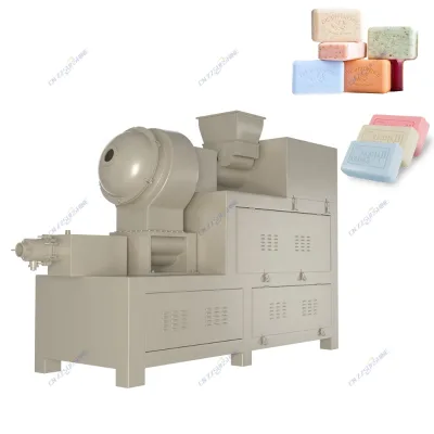 Durable Laundry Soap Plodder Equipment Economic Double Screw Plodder for Bar Soap Making Extrude Machine