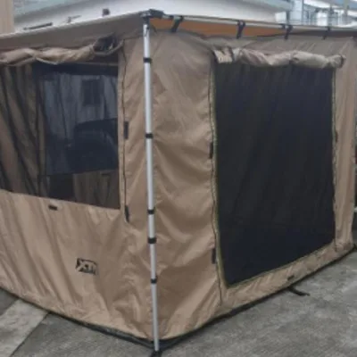 RV Shade Awning Rear and Side Van Sunscreen Tent for Camper vans and Mini Camper Trailer Sunshade