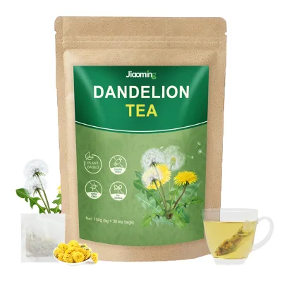 Wholesale Bulk Natural Herbal Dandelion and Wolfberry Tea Bags for Cleanse Detox