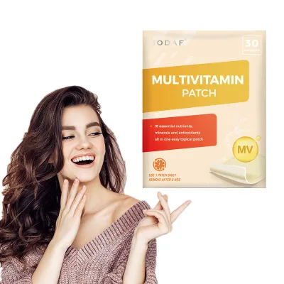 Printable logo Transdermal Absorption Vitamin for Health Multivitamin Skin Patch Ease to Use
