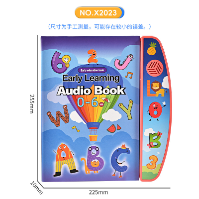 Children's Audio Books for Early Learning Sound Output for Cognitive Enlightenment and Intelligence Development