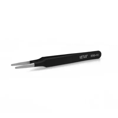 Newly Designed Original Stainless Steel Antistatic Tip Tweezers for Use in Laboratories